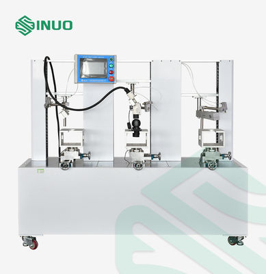 Καλή τιμή IEC 62196 ηλεκτρικές συσκευές δοκιμής δύναμης εισαγωγής 1kN απόσυρσης φορτιστών αυτοκινήτων 3 σταθμοί σε απευθείας σύνδεση