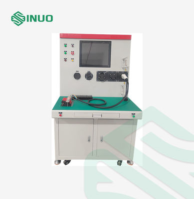 Σύστημα δοκιμής EV Charging Gun με PLC + Industrial Computer Control υποστηρίζει την ενσωμάτωση MES και το εύρος δοκιμής αντίστασης 1    5000Ω
