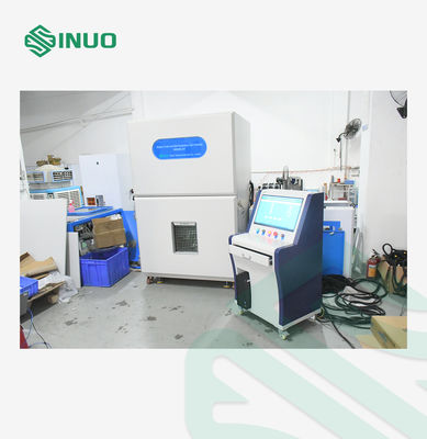 ποιότητας Θάλαμος Δοκιμής Θραύσης Μπαταρίας και Διείσδυσης Καρφιού Εξοπλισμός Δοκιμής Ασφάλειας Μπαταρίας 300kN Εργοστάσιο